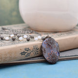 Filigree Agate Necklace