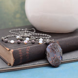 Filigree Agate Necklace