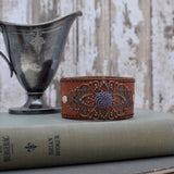 Leather and Lace Cuff Bracelet