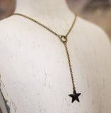 Black Star Necklace