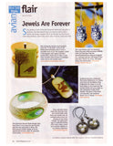 Blue & White Porcelain Owl Earrings *As Seen in Bird Talk Magazine*