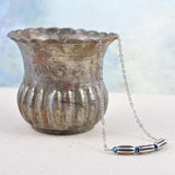 Dainty Silver Bar Necklace