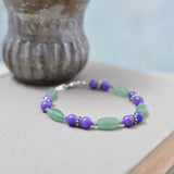 Blue and Green Aventurine Bracelet