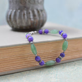 Blue and Green Aventurine Bracelet