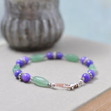 Blue and Green Aventurine Bracelet
