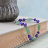 Blue and Green Aventurine Bracelet