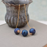 Agate Druzy Geode Necklace