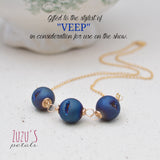 Agate Druzy Geode Necklace